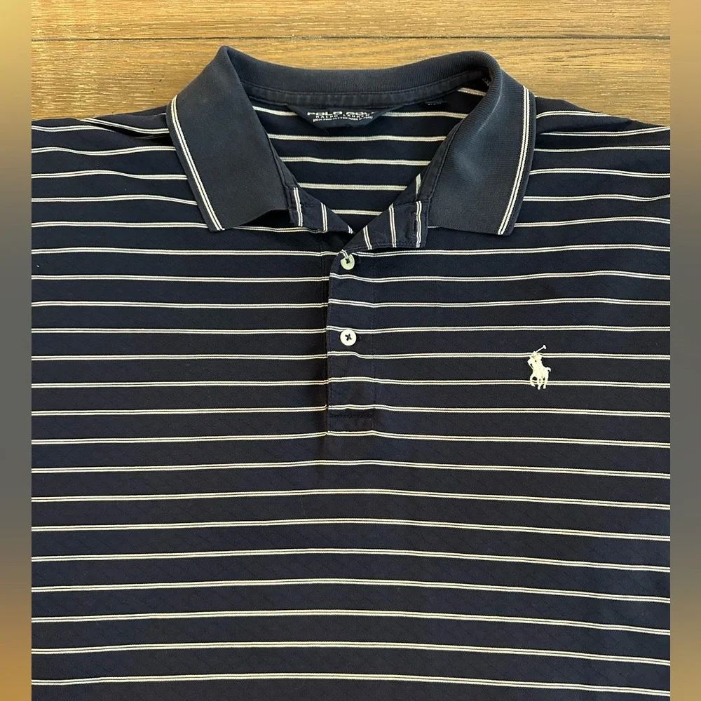 Polo Ralph Lauren Golf Navy Blue Size L‎ Gently Worn
